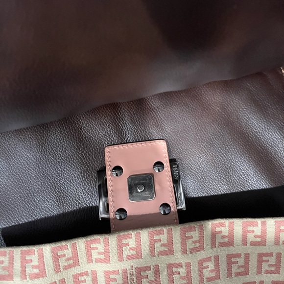 fendi pink mamma baguette zucchino - Picture 6 of 14